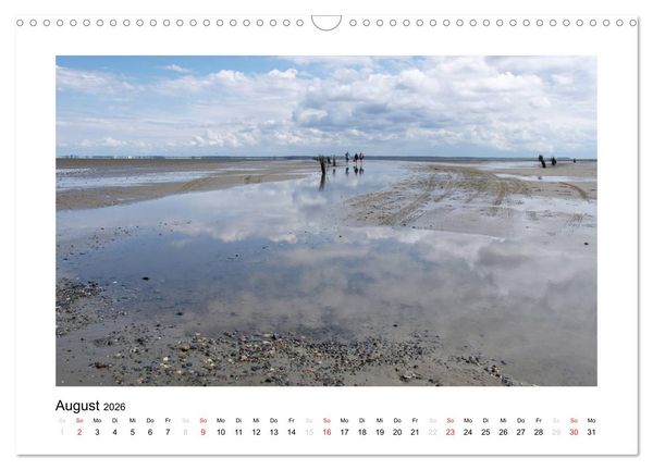 Produktbild: Die sch&ouml;ne Insel Neuwerk (Wandkalender 2026 DIN A3 quer), CALVENDO Monatskalender