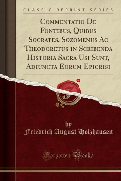 Produktbild: Lat-Commentatio De Fontibus Qu