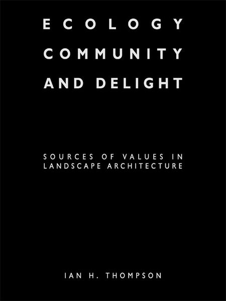 Produktbild: Ecology, Community and Delight