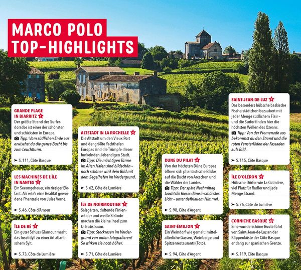 MARCO POLO Reiseführer Französische Atlantikküste