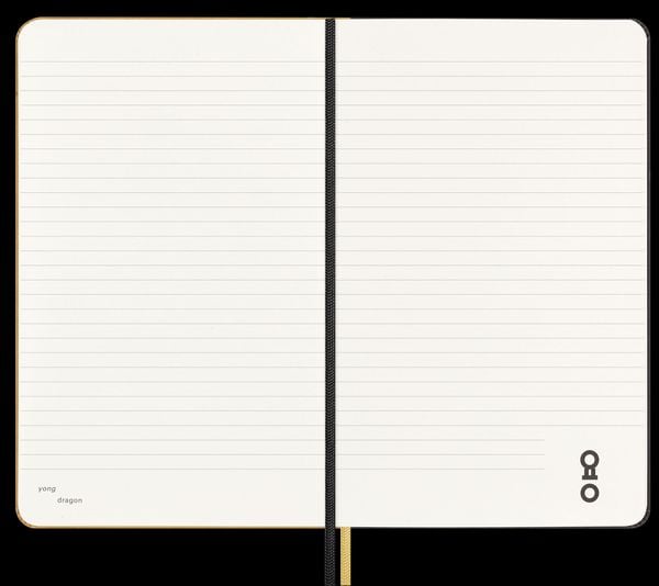 Produktbild: Moleskine Das Jahr des Drachen Notizbuch (Ahn Soo Sang), Large/A5, Liniert, Fester Einband