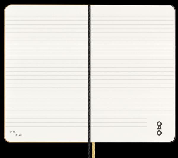 Produktbild: Moleskine Das Jahr des Drachen Notizbuch (Ahn Soo Sang), Large/A5, Liniert, Fester Einband
