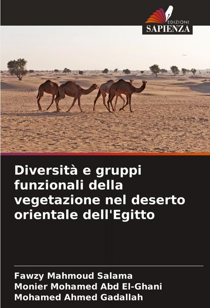 Produktbild: Diversit&agrave; e gruppi funzionali della vegetazione nel deserto orientale dell'Egitto