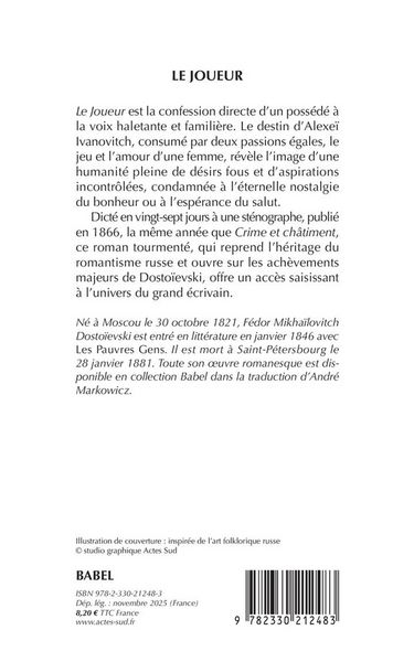 Produktbild: Le joueur