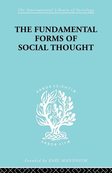 Produktbild: The Fundamental Forms of Social Thought