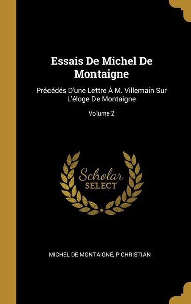 Produktbild: Essais De Michel De Montaigne