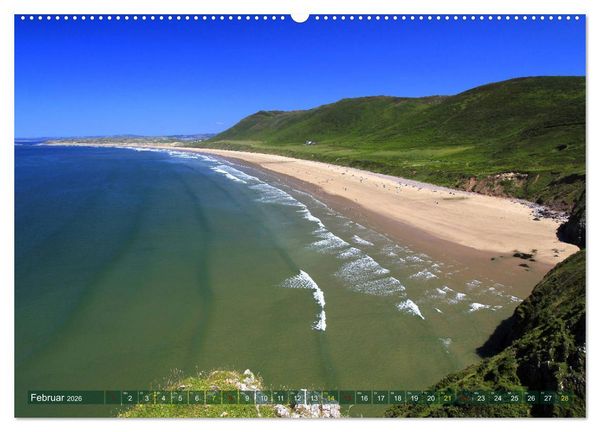 Produktbild: Naturwunder Wales (Wandkalender 2026 DIN A2 quer), CALVENDO Monatskalender