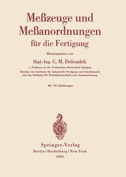 Produktbild: Me&szlig;zeuge und Me&szlig;anordnungen