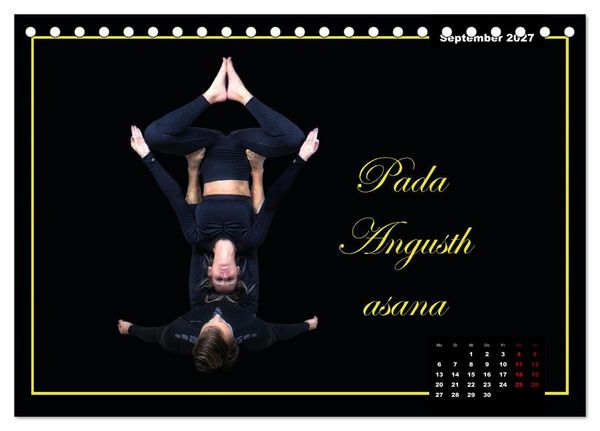 Produktbild: Yoga - Asana (Tischkalender 2027 DIN A5 quer), CALVENDO Monatskalender