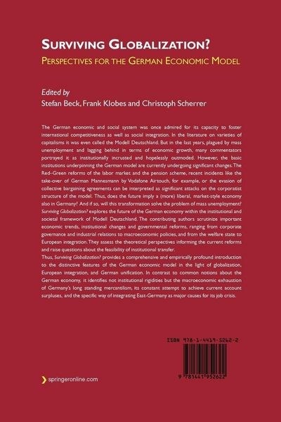 Produktbild: Surviving Globalization?