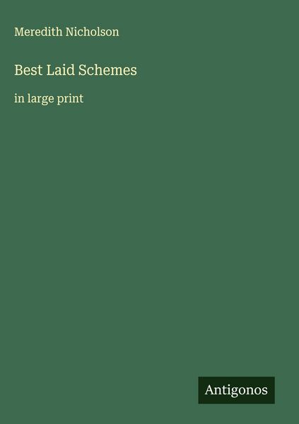 Produktbild: Best Laid Schemes