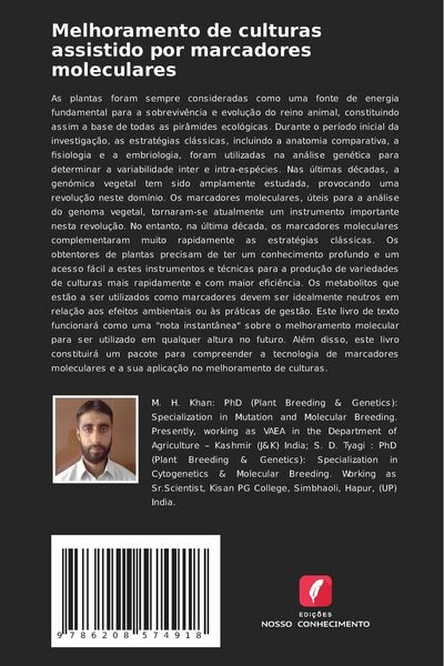 Produktbild: Melhoramento de culturas assistido por marcadores moleculares