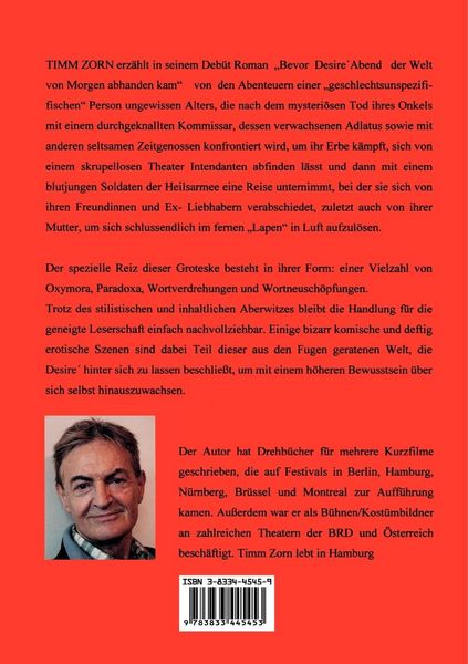 Produktbild: Bevor Desire Abend der Welt von Morgen abhanden kam