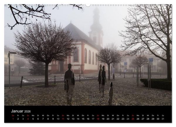 Produktbild: Schwetzingen - Ein Spaziergang durch die Perle der Kurpfalz (hochwertiger Premium Wandkalender 2026 DIN A2 quer), Kunstdruck in Hochglanz