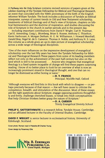 Produktbild: A Pathway into the Holy Scripture