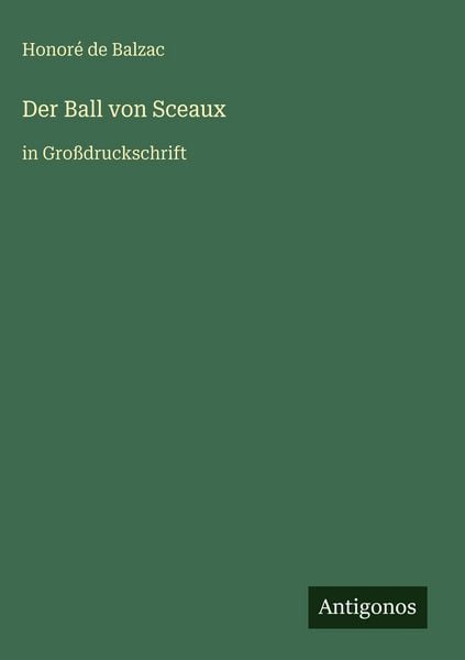 Produktbild: Der Ball von Sceaux