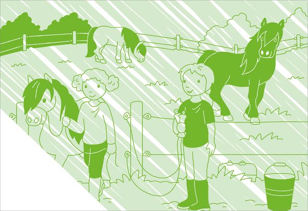 Produktbild: Zaubermalbuch. Pferde und Ponys