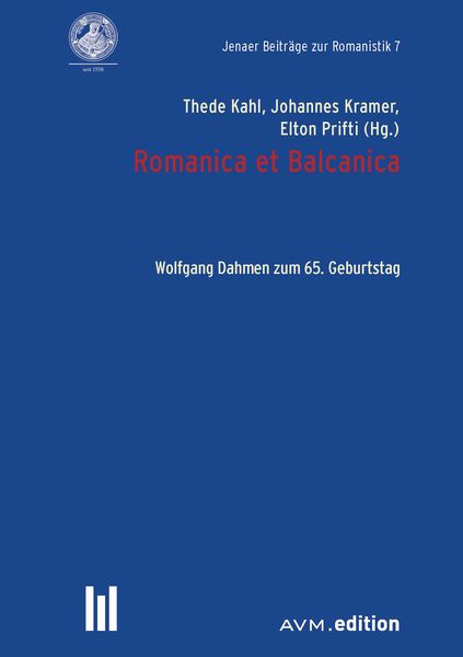 Produktbild: Romanica et Balcanica