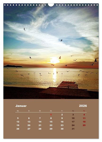 Produktbild: Entdecke die Sch&ouml;nheit der griechischen Insel Lesvos (Wandkalender 2026 DIN A3 hoch), CALVENDO Monatskalender