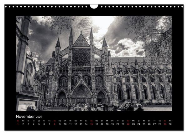 Produktbild: London-Bilder (Wandkalender 2026 DIN A3 quer), CALVENDO Monatskalender