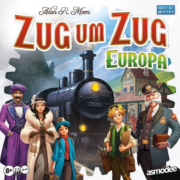 Produktbild: Asmodee - Zug um Zug Europa (Refresh)