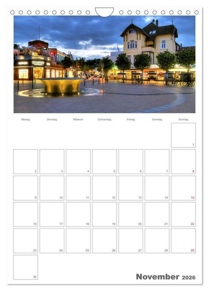 Produktbild: Timmendorfer Strand (Wandkalender 2026 DIN A4 hoch), CALVENDO Monatskalender