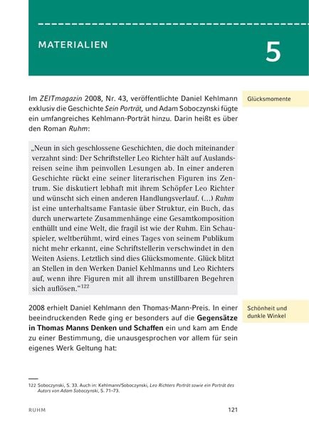 Produktbild: Ruhm von Daniel Kehlmann