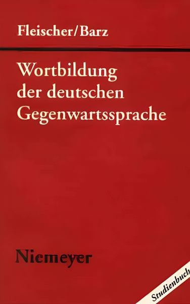 Produktbild: Wortbildung der deutschen Gegenwartssprache