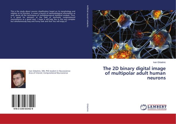 Produktbild: The 2D binary digital image of multipolar adult human neurons