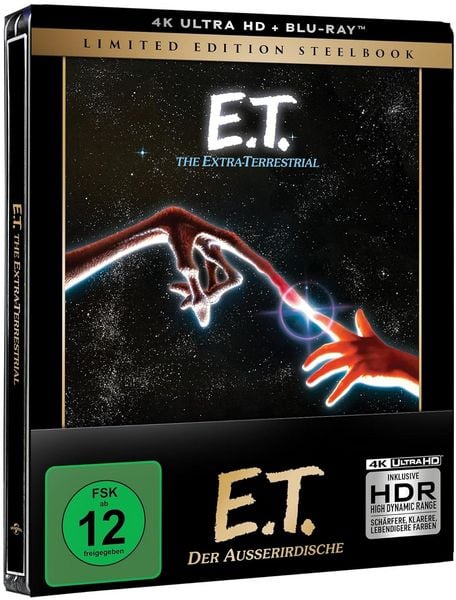 Produktbild: E.T. - Der Au&szlig;erirdische - Steelbook (4K-UHD+Blu-ray)