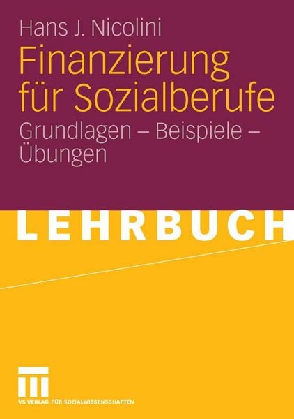 Produktbild: Finanzierung f&uuml;r Sozialberufe
