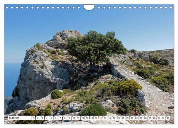 Produktbild: Mallorca GR 221. Weitwandern durch die Serra de Tramuntana (Wandkalender 2027 DIN A4 quer), CALVENDO Monatskalender