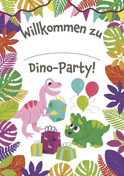Produktbild: Feiere deine eigene Dino-Party
