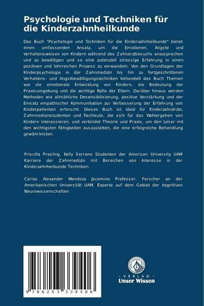 Produktbild: Psychologie und Techniken f&uuml;r die Kinderzahnheilkunde