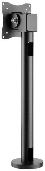Produktbild: Neomounts NS-DPOS100BLACK Monitor-Tischhalterung 1 Display(s) 25,4 cm (10") - 81,3 cm (32") Schwarz Neigbar, Rotierbar, Schwenkbar
