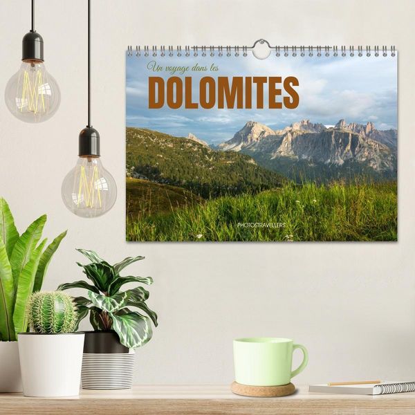 Produktbild: Un voyage dans les Dolomites (Calendrier mural 2027 DIN A4 vertical), CALVENDO calendrier mensuel