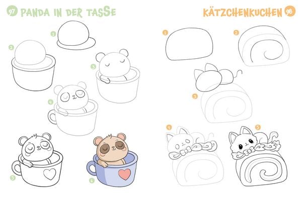 Produktbild: 300 Motive zeichnen &ndash; Kawaii