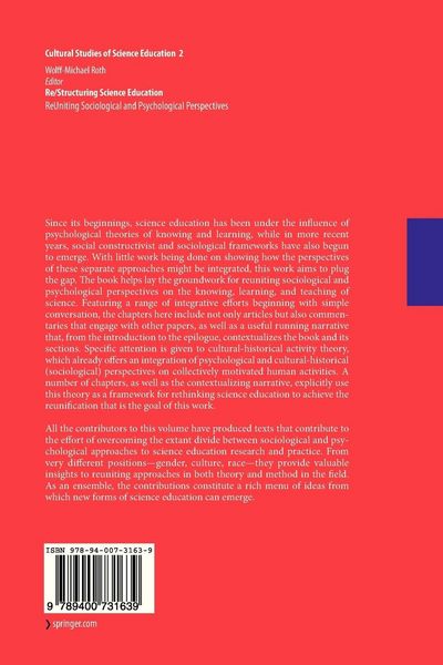 Produktbild: Re/Structuring Science Education