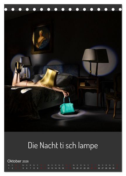 Produktbild: Die Erleuchtung (Tischkalender 2026 DIN A5 hoch), CALVENDO Monatskalender