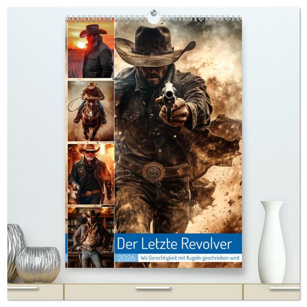 Produktbild: Der Letzte Revolver (hochwertiger Premium Wandkalender 2026 DIN A2 hoch), Kunstdruck in Hochglanz