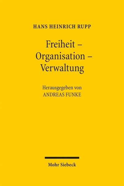 Produktbild: Freiheit - Organisation - Verwaltung