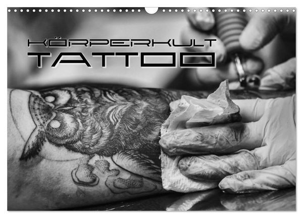 Produktbild: K&ouml;rperkult Tattoo (Wandkalender 2026 DIN A3 quer), CALVENDO Monatskalender