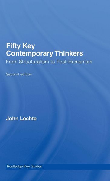 Produktbild: Fifty Key Contemporary Thinkers