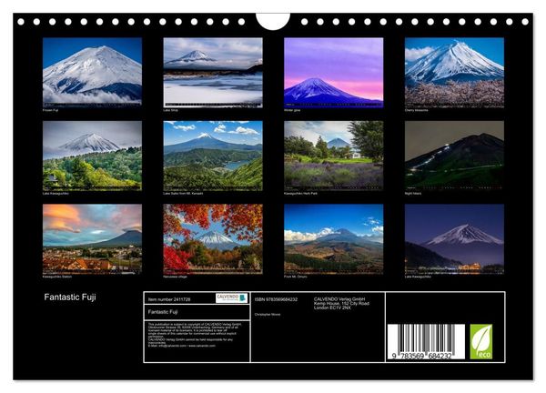 Produktbild: Fantastic Fuji (Wall Calendar 2027 DIN A4 landscape), CALVENDO 12 Month Wall Calendar