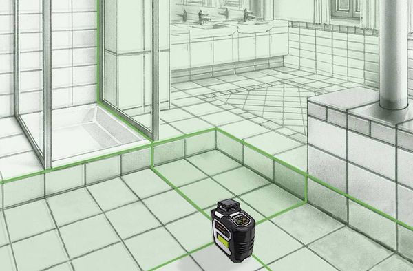 Produktbild: Laserliner CompactPlane-Laser 3G Pro Dreidimensionaler Laser selbstnivellierend