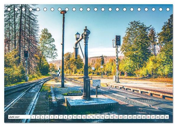 Produktbild: Nationalpark Harz - Mythen, Bergbau und Hexen (Tischkalender 2027 DIN A5 quer), CALVENDO Monatskalender