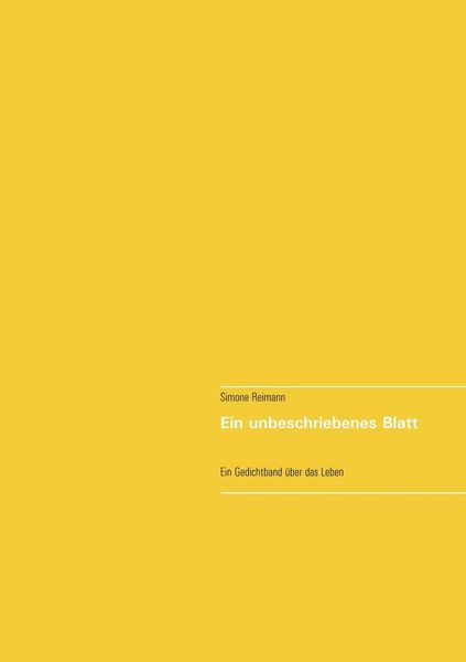 Produktbild: Ein unbeschriebenes Blatt