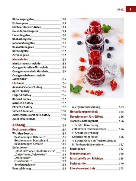 Produktbild: Marmelade, Konfit&uuml;re & Gelee