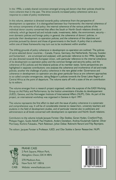 Produktbild: Policy Coherence in Development Co-operation