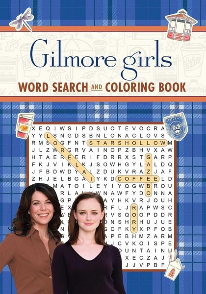 Produktbild: Gilmore Girls Word Search and Coloring Book